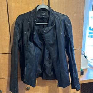 H&M Leather jacket size36R